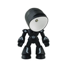 Samotny Robot z Kreskówkową, Uroczą Lampką Robota Robot LED Lampka Nocna dla Chłopców i Dziewcząt Dekoracje do Domu B