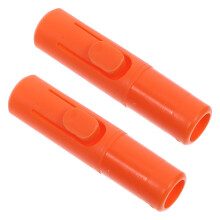 6Pièces Adaptateurs Manche Balai Orange Compact Pour Bâtons Balais