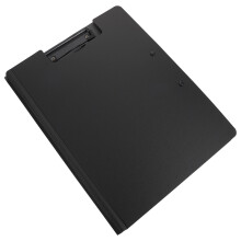 2Stk Clipboard Schreibblock Aus Und Metall, Robust, Schwarz