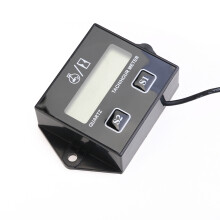 3Stk Induktiver Digitaler -Tachometer Mit LCD-Anzeige Schwarz