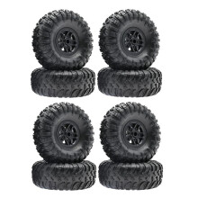 8Pcs RC Pneus de Voiture Pneu Roue Mises à Niveau Accessoires pour MN D90 D91 D96 D99 MN90 MN99S 1/12 RC Voiture PièCes de Rechange