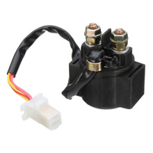 Black Motorcycle Electrical Solenoid Relay Switches for Rsv 1000 Tuono Mille Ap8112927 150 Amp
