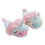 3Stk Farbenfrohe Hausschuhe Kinder Flauschig Warm 1