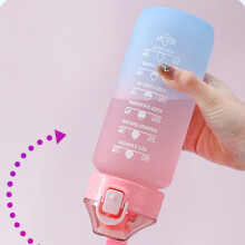 Borraccia fitness a gradiente da 600 ml Times To Drink