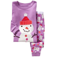 (Purple,130 Child)Otoño Niños Navidad Pijama Conjunto Múltiples Patrones Algodón Ropa Mezcla