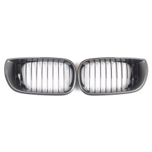 Grade de Corrida em Formato de Rim para para-Choque Dianteiro para  Série 3 E46 Sedan Touring 4 Portas 2002-05 Grade de Malha Frontal 51137030545