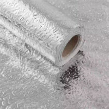 Waterproof Brushed PVC Silver Wall Sticker Wardrobe Cabinet Self Adhesive Furniture Wallpaper,F