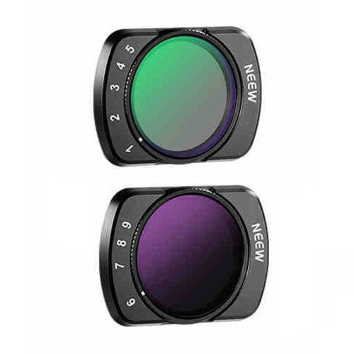 Variable Filter for  Osmo Pocket 3 Magnetic 1-5 6-9 Limited Stops Adjustable ND Filter Waterproof/Scratch-Proof