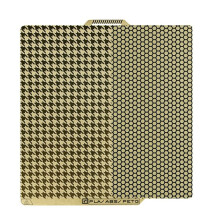 For P1s Build Plate Upgrade PEI Snowflake Honeycomb Sheet 257x257mm for X1c A1