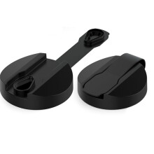 Replacement Lids for Good Seasons Salad Dressing Cruet Glasses,Food-Grade Plastic,Tight Fit & Closeable Cap
