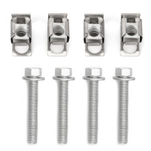 Exhaust Manifold Bolt Set Flange Bolt U-Nut Hardware Kit 6036734AA 6036684AA for Dakota Ram 1500