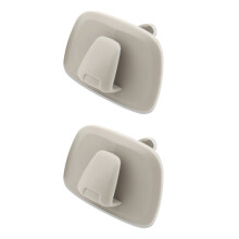 Para XC40 XC60 18-20 para XC90 S90 V90 16-20 Ganchos de Cabide de Carro Gancho de Teto da Fileira Traseira 1 Par de Acessórios Internos para