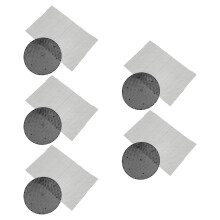 20St Pe Planter Hole Mesh Pads Zwart Tegen Bodemverlies En
