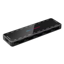 TEUCER LP-10 ARGB/PWM HUB with ARGB Controller 2 in 1 Fan HUB Adapter