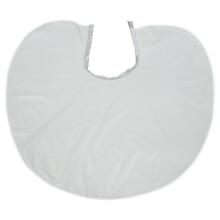 2Pcs Waterproof Haircut Cape White Barber Apron Adjustable Neck Unisex