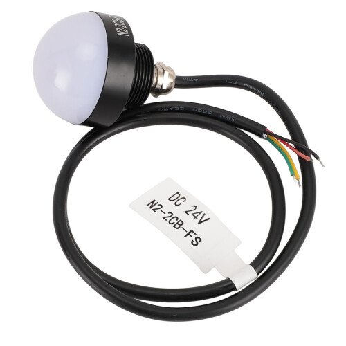 24V LED Warnleuchte 70 cm Kabel - 3 Farben