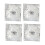 100Pièces Bonnets Jetables Plastique Transparent Protection 1