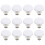 24Pcs White Metal Jeans Button Replacement Alloy for Pants DIY Use 1