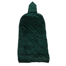 2Pièces Cape Sorcière Verte, , Costume Halloween Femme