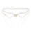4Pièces Ceinture Perles Style Chic 1