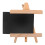 2Pcs Natural Wood Menu Boards with Black Erasable Writing Surface 1