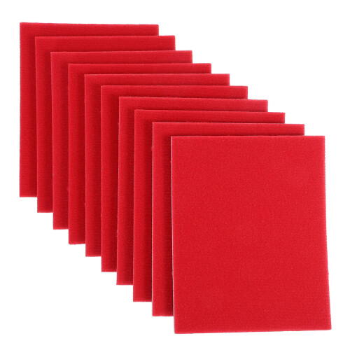 30Pcs Fine Grit Sanding Sponge Pads Multi-Color Reusable Wet Dry Use