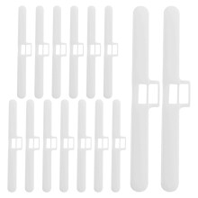 45Pcs Easy Install White Plastic Holders for Vertical Blind Slats
