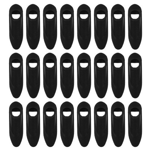 100Pièces -Câbles Noir Fixation