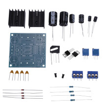 LM317 LM337 Kit DIY per Scheda di Alimentazione Regolabile un Doppia Alimentazione Positiva e Negativa