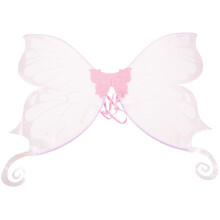 4Stk Feenflügel Rosa Schmetterlingsflügel Kostüm Damen Kinder