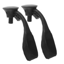 8Pièces Fixations Poignets Polyvalentes Pour Bâtons De Noires