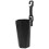 2Pcs Black Car Trash Can Headrest Hanging Portable Plastic Bin 1