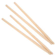 8Paires Baguettes De Batterie Bois Ergonomiques Pour Débutants