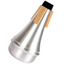 4Stk Trompeten Mute Dämpfer Leicht Aluminium Silber Für & Bühne
