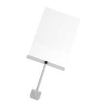 5Pièces Support Signe À Pince Rotative Aluminium