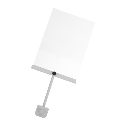 5Pièces Support Signe À Pince Rotative Aluminium