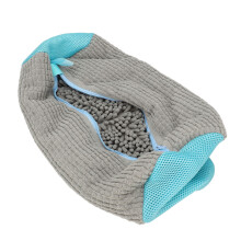 Gray Shoe Laundry Bag 39x19cm Reusable Waterproof Protects Shoes