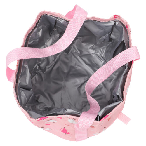 5Stk Robuster Faltbarer Wassereimer Mit Rosa