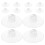 30Pièces Clips Silicone Fixation Puissante Pour Gestion Câbles 1