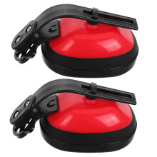 1Paire Protège-Oreilles Isolation Sonore Rouge Confortables Ajustables