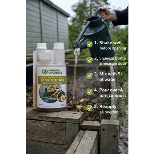 Original Organics Gardening Naturally Compost Accelerator 500ml 2