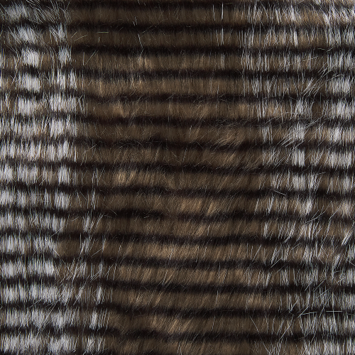 Beliani Blanket ASDAD Fabric 150 x 200 cm Brown 1