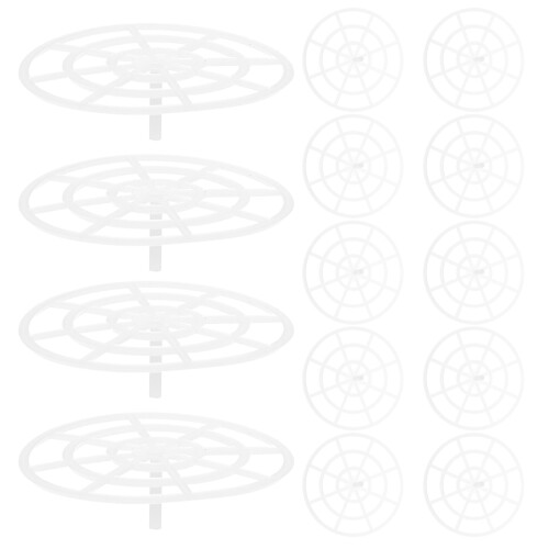 100Pcs Compact Plastic Fermenting Weight Press Plate for Mason Jars