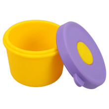5Pièces Boîtes Silicone Avec Couvercle Pour Bébé
