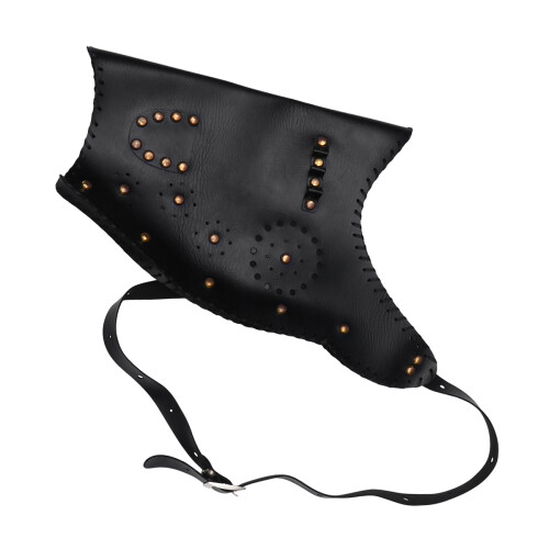 2Pcs Handmade Capsule Pouch Black Bag