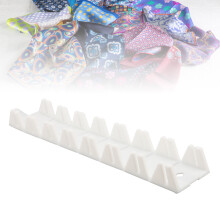 Soporte de tapas de silicona 34x7cm 219g Organizador de tapas blanco