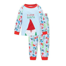 (Blue,100 Child)Otoño Niños Navidad Pijama Conjunto Múltiples Patrones Algodón Ropa Mezcla