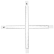 2Paires Outils Cuisine En Argent Pour Mesurer Pâte Biscuits