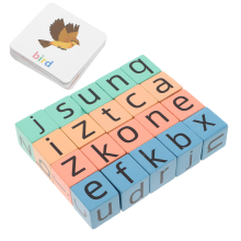 4Sets Letterblokken Voor Kinderen Educatief & Montessori
