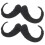 6Pièces Moustaches Fausses Décoratives Pour Fêtes Et Spectacles 1